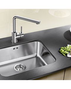 Blanco Supra 500 U sink 518205 53x43cm, stainless steel brush finish, for substructure