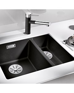 Blanco Subline 340/160-u Spüle 523548 55,5x46cm, PuraDur anthrazit, links, für Unterbau