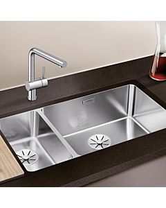 Blanco Andano 500/180-u évier 522989 74,5x44cm, inox satiné brillant, à droite, pour sous plan