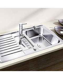 Blanco CLASSIC Pro 5 S-IF sink 523663 91.5x51cm, stainless steel satin finish, reversible, with drain remote control / bowl