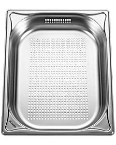 Blanco match0 574343 32,5x17,6x6,5 cm, acier inoxydable, perforé, GN 2000 / 2