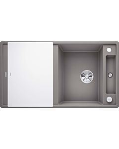 Blanco Axia iii 5 s Spüle 523217 91,5x47cm, PuraDur alumetallic, reversibel, mit Glasschneidbrett
