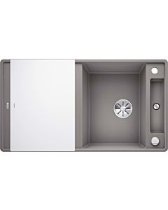 Blanco Axia iii 5 sf sink 523233 90.5x50cm, PuraDur alumetallic, reversible, with glass cutting board