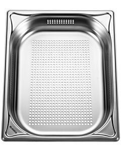Blanco match0 574343 32,5x17,6x6,5 cm, acier inoxydable, perforé, GN 2000 / 2
