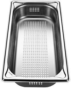 Blanco container 1565814 32.5x17.6x6.5cm, stainless steel, perforated, GN 2000 / 3