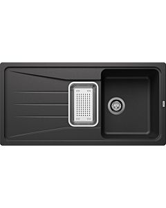 Blanco Sona 6 S sink 519680 100 x 50 cm, PuraDur anthracite, reversible, with bowl, without drain remote control