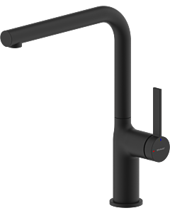 Robinet de cuisine Bravat Torino 3521369 noir mat