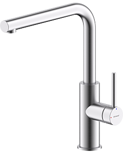 Robinet de cuisine Bravat Toronto 3544588, montage sous fenêtre, acier inoxydable