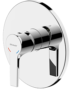 Bravat Chicago Fertigset Brausearmatur 3555062 Unterputz, Einhebelmischer, chrom