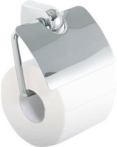 Bravat Metasoft toilet paper holder 817910 with lid, chrome