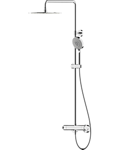 Système de douche thermostatique Bravat ShowerSystem 3591492 chromé