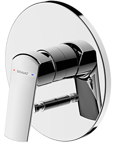 Bravat Valencia pre-assembled bath and shower mixer set 3519052, concealed, single-lever mixer, chrome