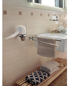 Porte-serviettes Bravat Quaruna 745610, 2 bras, chromé