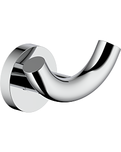 Crochet double Bravat Varuna 764010 chromé, pour collage/vissage