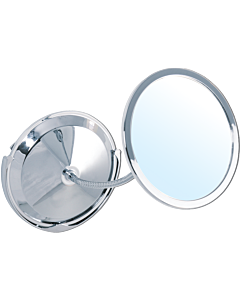 Miroir cosmétique Bravat ARTA 415110, grossissement x5, chromé