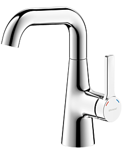 Bravat Chicago basin mixer tap 3555013, spout, click-drain, chrome