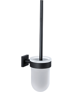 Bravat Quaruna WC wall fitting 754399 for gluing or screwing, matte black