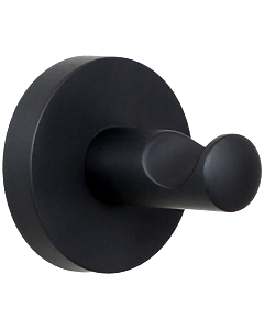 Bravat Varuna towel hook 778099 for gluing or screwing, matte black