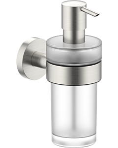 Bravat Varuna liquid soap dispenser 778880 sat., stainless steel finish, for gluing or screwing