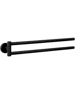 Porte-serviettes Bravat Varuna 779699, 2 bras, noir mat