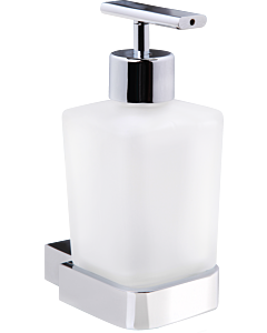Bravat New York liquid soap dispenser 855910, frosted glass, chrome