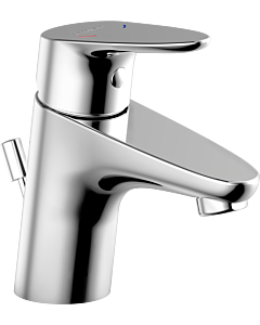 Bravat Palma washbasin tap 3516012 with drain fitting, chrome