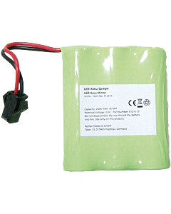 Bravat replacement battery 123400 for cosmetic mirrors