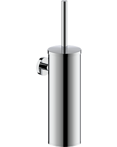 Ensemble WC suspendu Bravat Varuna 763010 avec abattant intégré, chromé, fixation par adhésif ou vis.