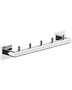 Bravat Quaruna hook rail 753110 chrome, for gluing/screwing