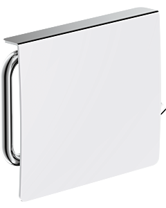 Bravat New York WC-Papierhalter 854710  mit Deckel, chrom