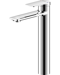 Bravat Milano basin mixer tap 3564212 with high spout, tall, with click-drain, chrome