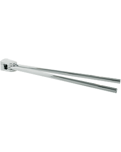 Porte-serviettes Bravat Metasoft 817010, 2 bras, chromé
