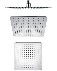 Bravat square shower head 3590627, chrome