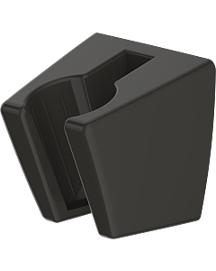 Bravat Wandhalter für Handbrause 3590559 schwarz matt