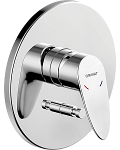 Bravat Palma pre-assembled bath and shower mixer set 3516052, concealed, single-lever mixer, chrome
