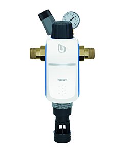 BWT R1 Hauswasserstation 3/4" 40369 Rückspülfilter mit Druckminderer, inkl. Anschluss