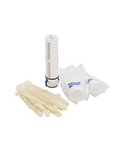 BWT Hygiene-Set 23966 2 Filtergewebehülsen, 1 Kalkkartusche, 1 Paar Hygienehandschuhe