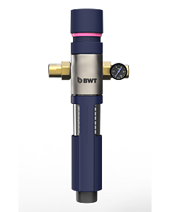 Station de traitement d&#39;eau domestique avec filtre à contre-lavage BWT MACH HWS 125665062 3/4&quot;, raccord HydroModule, 2,3 m³/h
