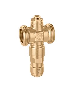 Caleffi frost protection valve 108702 1 1/4&quot;, 90 degrees C, brass