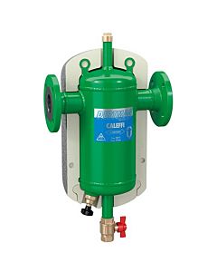 Caleffi dirt separator 546610 DN 100, steel housing, with magnet, flange connections