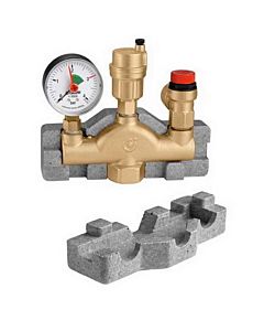 Caleffi boiler safety group 302631 2000 &quot;, 3 bar, with insulation, up to 50 kW