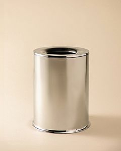 Cosmic Architect S+ waste bin WJC235A0002001 open, 190 x 205 x 260 mm, 5 L, chrome