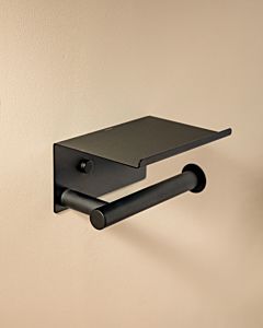 Cosmic Architect S+ paper holder WJC235A0059036 with shelf, matt black
