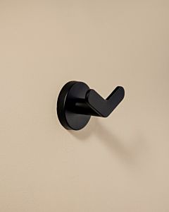 Cosmic Start double towel hook WJC419A0022036 65 x 43 x 50 mm, matt black