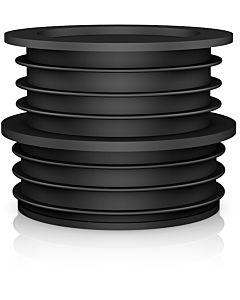 Crassus rubber adapter CRA10008 123-130 / 102mm, 1930 , 5 bar