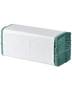 serviettes pliées en papier CWS X274100 recyclées, pliées en V, 2000 -ply, 5000 feuilles, naturel