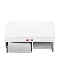 CWS Toilettenpapierspender Paradise 4604 weiss, für 2 Rollen