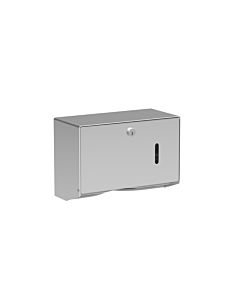 CWS 820 distributeur de serviettes Universal pour 250 feuilles d&#39;aluminium anodisé, avec serrure à cylindre