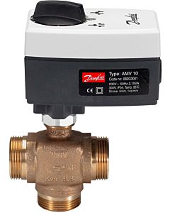 Danfoss vanne mélangeuse 3 voies DN25 065F6025 Kvs 6.3, PN16, RG5, G 11/4A