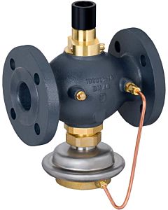 Danfoss Vol,-stromregl, mit Stellv, 003H6757 DN40, Kvs 20,0, PN25, GGG-40,3, Flansch